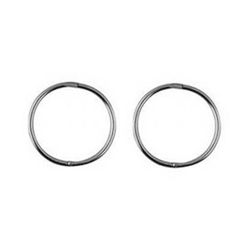 Rossan Sterling Silver Sleeper Small Plain FD7001