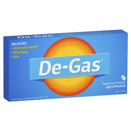 De Gas 100mg 48 Capsules