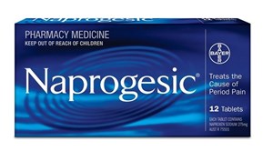 Naprogesic 275mg 12 Tablets