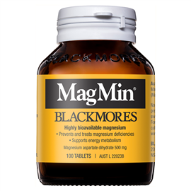 Blackmores MagMin 500mg 100 Tablets