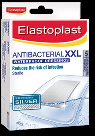 Elastoplast AQP Antibacterial 8 X 10cm 5