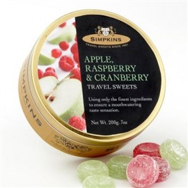 Simpkins Tin Apple, Raspberry, & Cranberry  200g