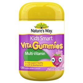 Nature's Way Kids Vita Gummies Multivitamin + Vegies Pastilles 120