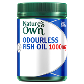 Nature's Own 606 Fish Oil Odourless 200