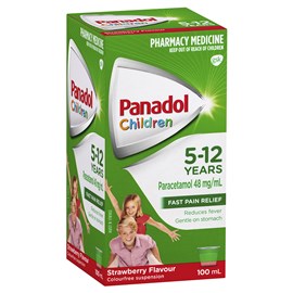 Panadol Children 5 - 12 Years Strawberry 100ml