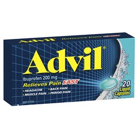 Advil 20 Liquid Capsules