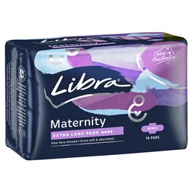 Libra Maternity 10 Pads