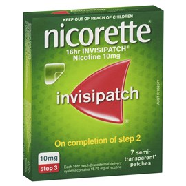 Nicorette Invisipatch 10m 7 Patches