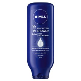 Nivea In-Shower Rich Body Lotion Skin Conditioner 400ml