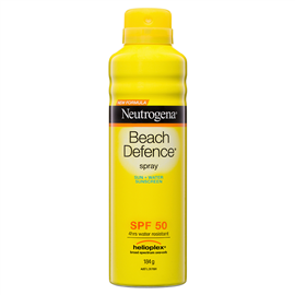 Neutrogena Beach Defence SPF 50 Sun + Water Sunscreen Spray 184g