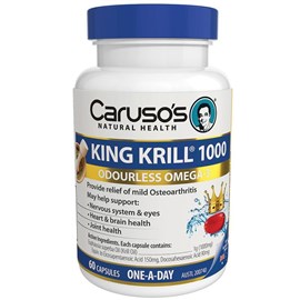 Caruso's King Krill 1000mg 60 Capsules