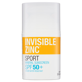 Invisible Zinc 4HR Water Resistant 50+ 50ml