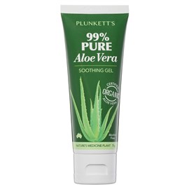 Plunkett 99% Pure Aloe Vera Cooling Gel 75g
