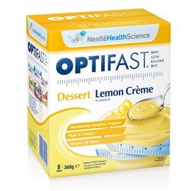 Optifast VLCD Singles Lemon Creme Dessert 8 Packs