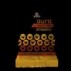 Sugarless Aura Butterscotch 70g