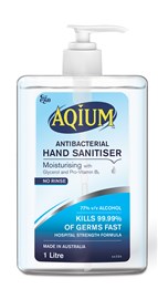 Ego Aqium Antibacterial Hand Sanitiser 1 Litre