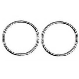 Rossan Sterling Silver Sleeper Large Twist FD7011