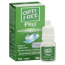 Opti Free Pure-Moist Contact Lens Rewetting Drops