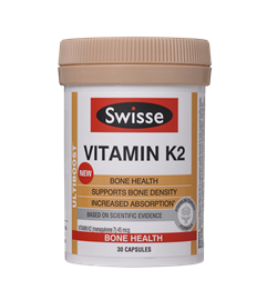 Swisse Ultiboost Vitamin K2 30 Capsules