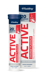 Faulding Effervescent Active 20 Tablets