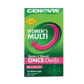 Cenovis Once Daily Women's Multi 62 Capsules