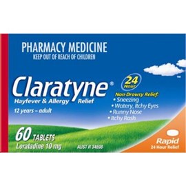 Claratyne Non Drowsy 60 Tablets