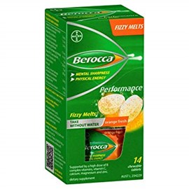 Berocca Fizzy Melts Orange 14