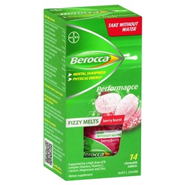 Berocca Fizzy Melts Berry 14