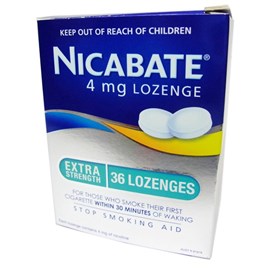 Nicabate 4mg 36 Lozenges