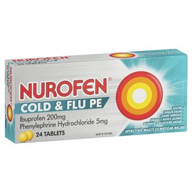 Nurofen Cold & Flu PE Tablets 24 Pack