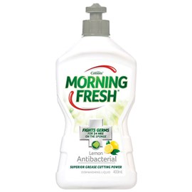 Morning Fresh Dishwashing Liquid Antibacterial Lemon 400mL