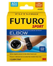 Futuro Sport Custom Dial Tennis Elbow Strap Adjustable