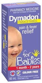 Dymadon 1 month-2 Years Strawberry 60ml