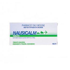 Nausicalm 50mg 6 Tablets