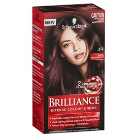 Schwarzkopf Brilliance 49 Dark Red Violet 142.5ml