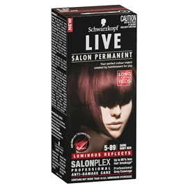 Schwarzkopf Live Salon Permanent 5-89 Dark Ruby Red