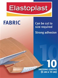 Elastoplast Fabric 10 Dressing Length 6cmx10cm