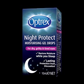Optrex Night Protect Moisturising Gel Drops 10ml