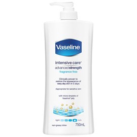 Vaseline Intensive Care Fragrance Free 750ml