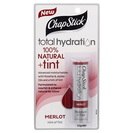ChapStick Total Hydration Tinted Lip Balm Merlot 3.5g
