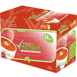 Vita Diet - Mediterranean Tomato Soup - 14 Pack
