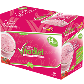 Vita Diet - Wild Strawberry Shake - 14 Pack