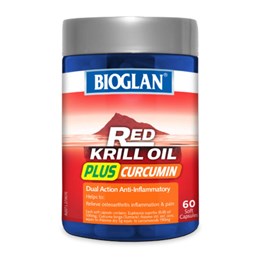 Bioglan Red Krill + Curcumin 60 Capsules