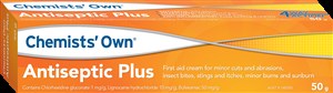 Chemists' Own Antiseptic Plus Cream 50g