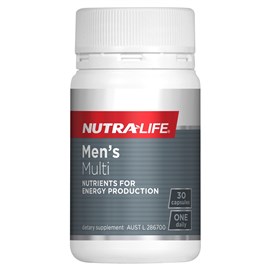 Nutra-Life Men's Multi 30 Capsules