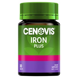 Cenovis Iron Plus 5mg 80 Tablets