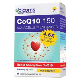 Blooms COQ10 150 Aquacelle 60 Capsules