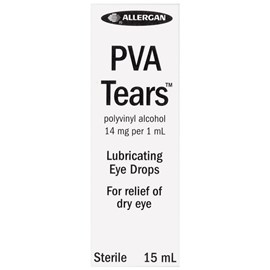 PVA polyvinyl alcohol 1.4% Tears Eye Drops 15ml