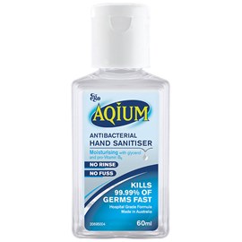 Ego Aqium Hand Sanitiser 60mL