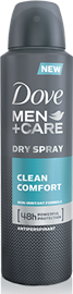 Dove Men AntiPerspirant Clean Comfort 150g
